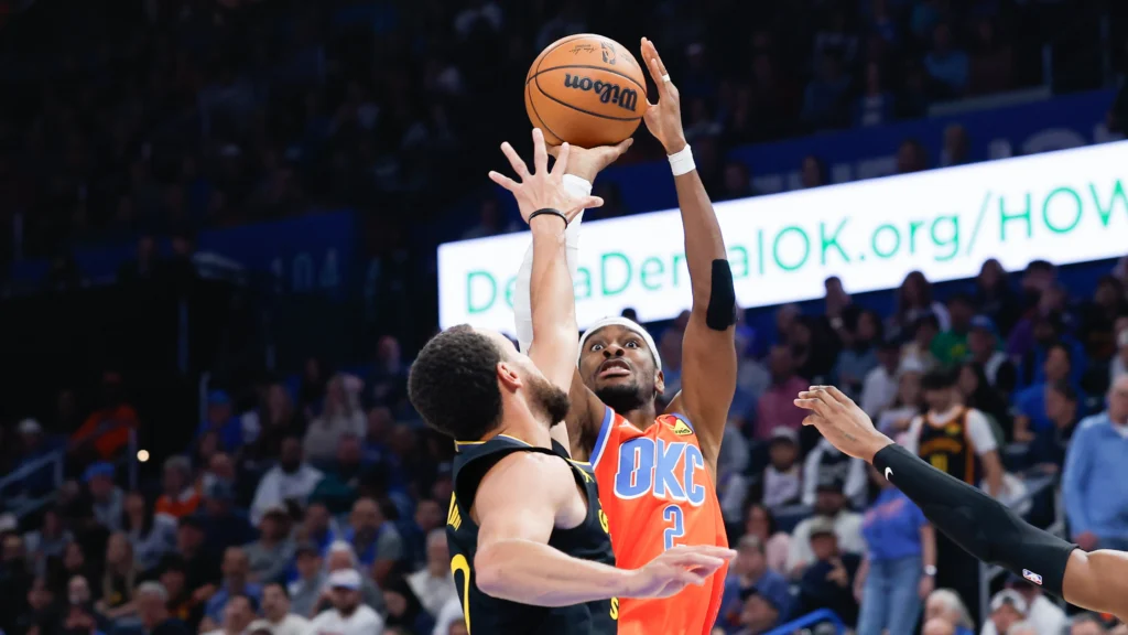 Golden State Warriors vs OKC Thunder Match Player Stats