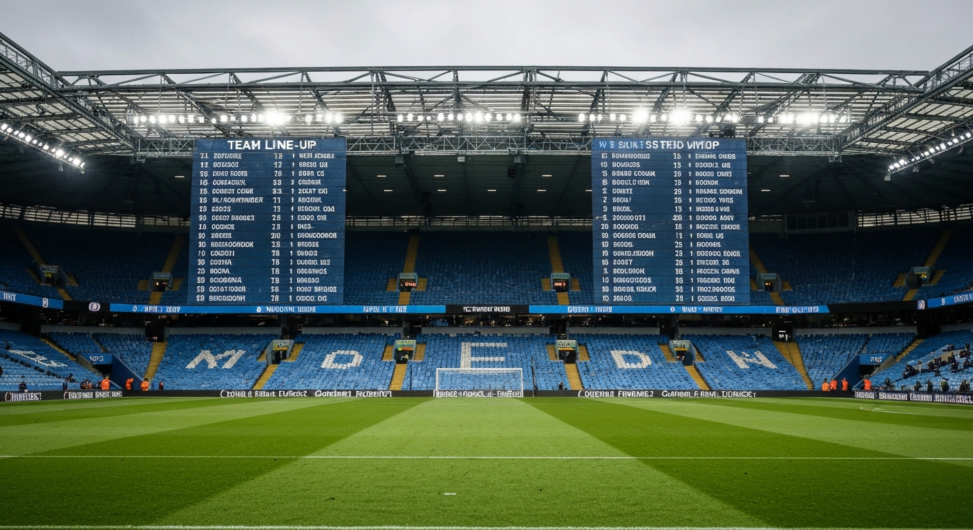Man City vs Leeds United Lineups
